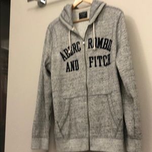 Abercrombie & Fitch Zip Up Hooded Sweatshirt